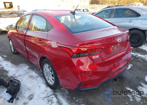2019 Hyundai Accent Sel from USA, damaged, VIN 3KPC24A3XKE066833
